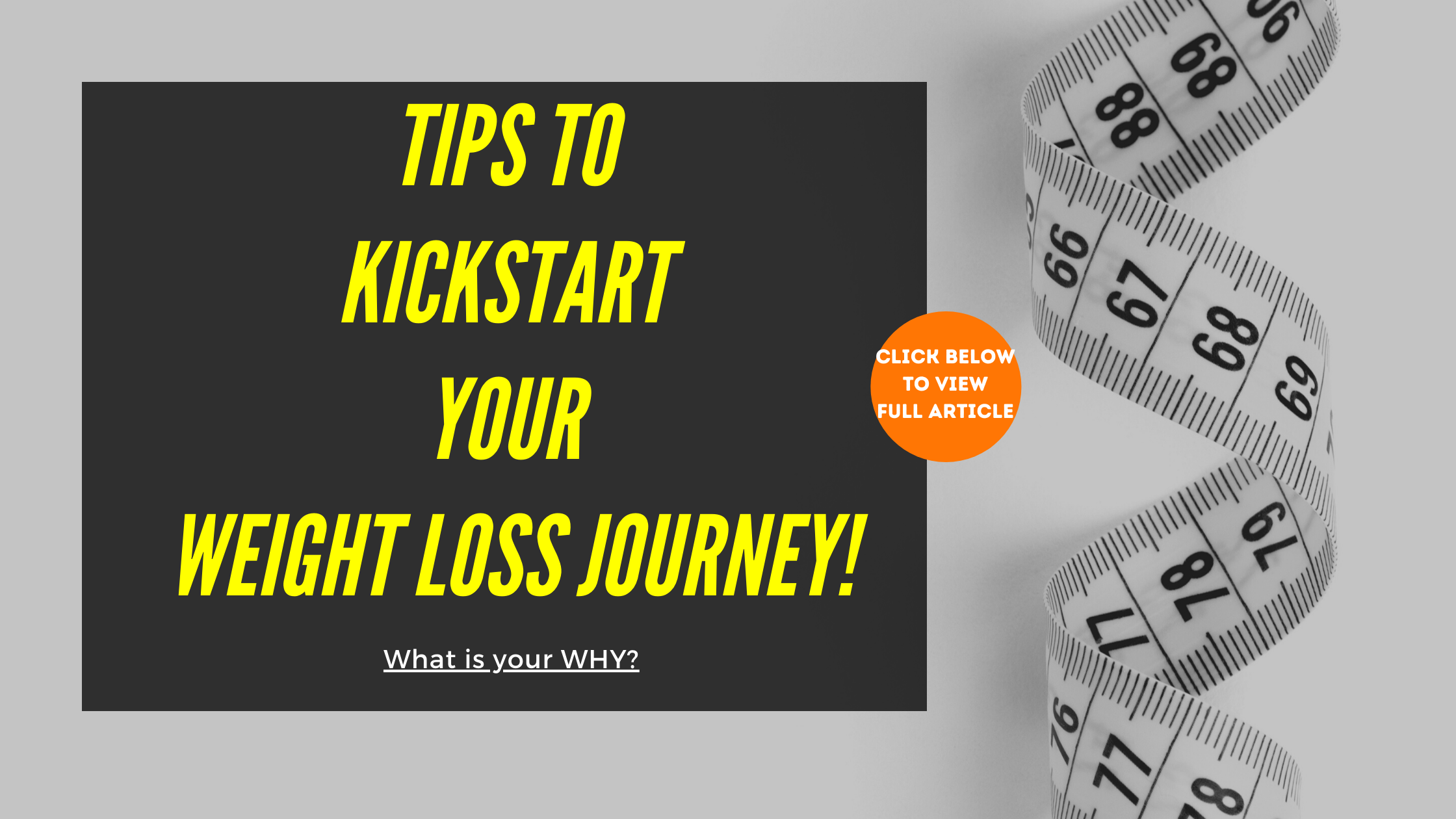 Kickstart Your Weight Loss Journey!