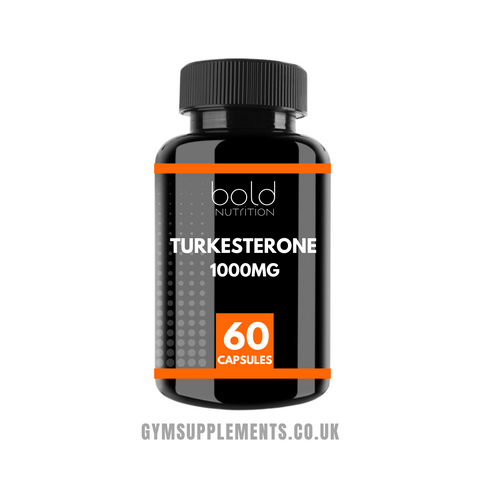 BOLD Nutrition Turkesterone 1000mg, 60 Capsules, Veg Capsules