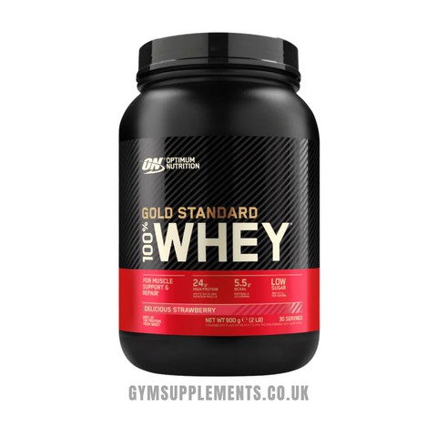Optimum-Nutrition-Gold-Standard-100-Whey-Protein-Powder-908-Grams-30-Servings-Strawberry