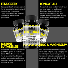 SWOLE Lifestyle TEST MAX Testosterone Booster