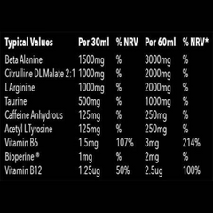 Murdered Out Shook Energy Shot 12 x 60 ml