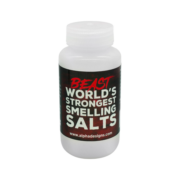 Alpha Designs 'BEAST' STRONGEST Smelling Salts gym supplements