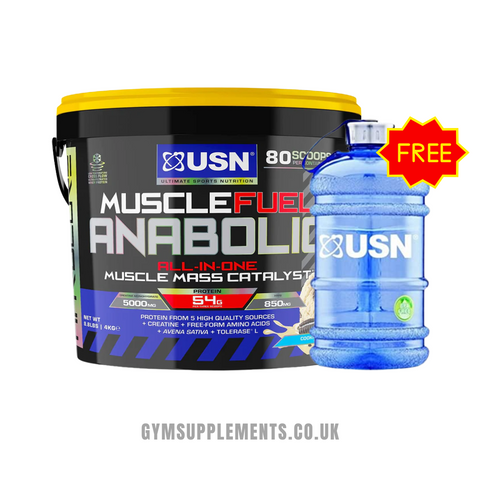 USN Muscle Fuel Anabolic Protein 4kg + 2.2L JUG