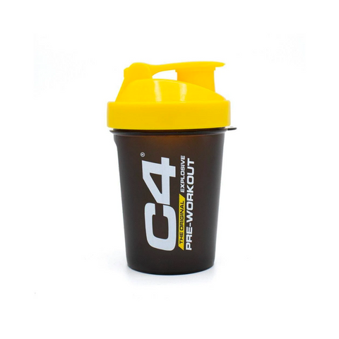 Cellucor C4 400ml Black/Yellow Lid Mini Shaker