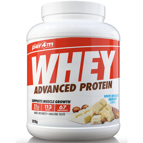 Per4m Nutrition Whey Protein 2kg - White Chocolate Hazelnut - Gymsupplements.co.uk