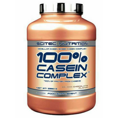 Scitec Nutrition 100% Casein Complex 2350g Belgian Chocolate - Gymsupplements.co.uk