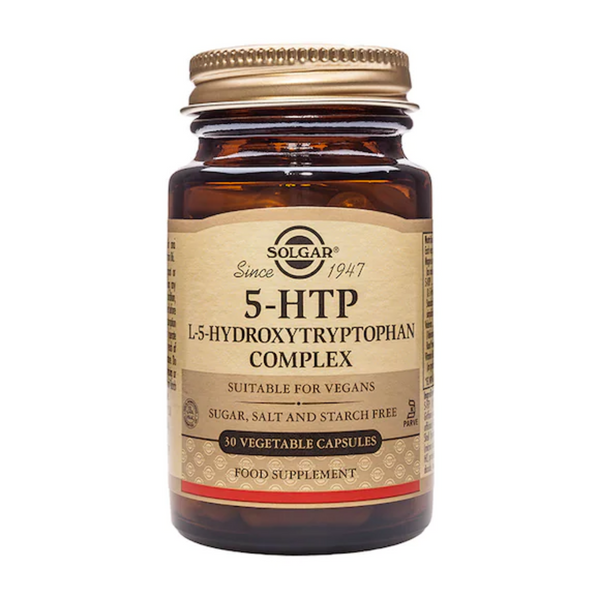 Solgar 5-HTP (L-5-Hydroxytryptophan) 30 Veg Caps - Gymsupplements.co.uk