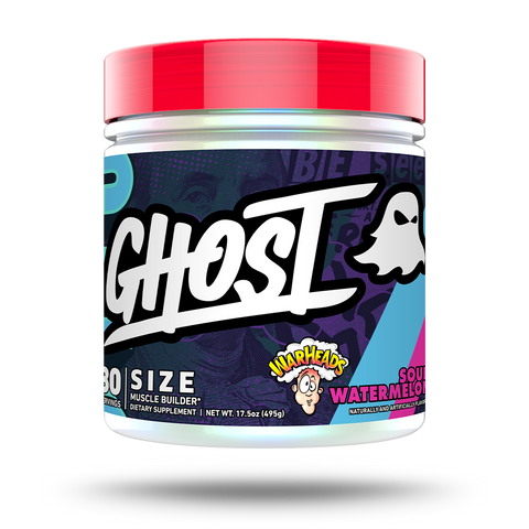 GHOST Lifestyle Size Muscle Builder (V2) - Sour Watermelon Flavour - Gymsupplements.co.uk