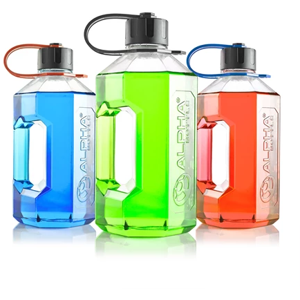 ALPHA BOTTLE XXL - 2400ML BPA FREE WATER JUG - GymSupplements.co.uk