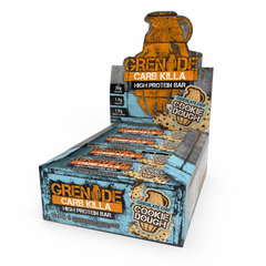 Grenade Carb Killa Low Sugar Protein Bar (12 x 60g Bars) 13 Flavours - GymSupplements.co.uk