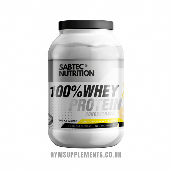 Sabtec Nutrition Whey Protein with Enzymes - Lemon Cheesecake Exp 01/24