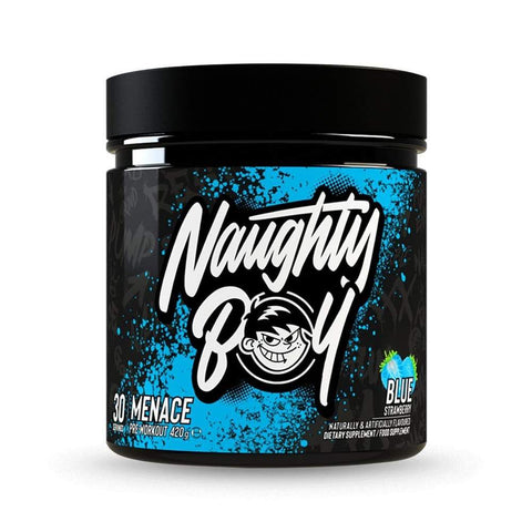 Naughty Boy Lifestyle Menace 420g - Blue Strawberry - GymSupplements.co.uk