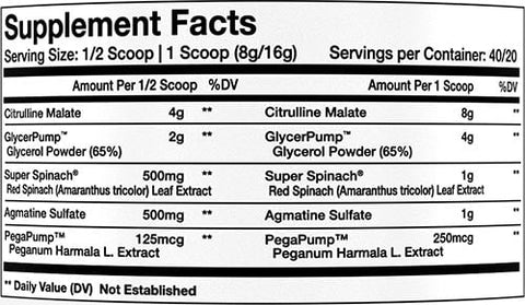 InnovaPharm - Nova Pump - Non Stim Pre-Workout