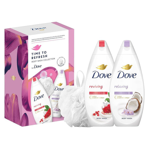 Dove Time to Refresh Body Wash Collection Gift Set