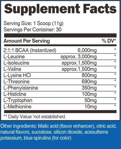 Sabtec Nutrition BCAA + EAA Unflavoured