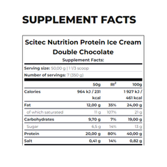 Scitec Protein Ice Cream 350g