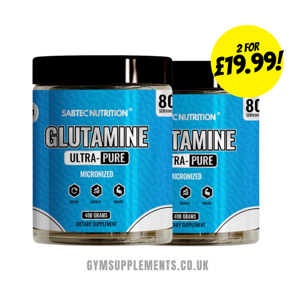 Sabtec Nutrition - Glutamine 200g 40 Servings x2