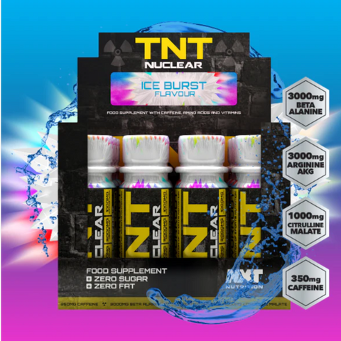 TNT Nuclear Shots 12 pack - Pre Workout Ice Burst