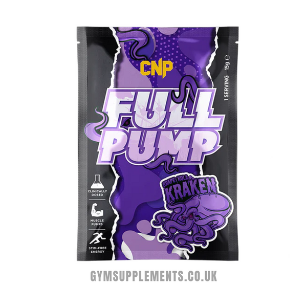 CNP FULL PUMP - SINGLE SERVING SACHET - 15G - GRAPE KOLA KRAKEN