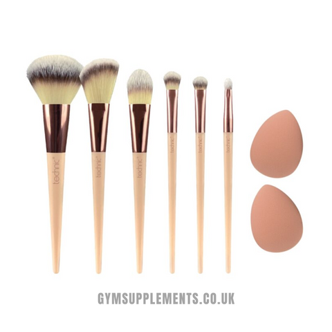 Technic Cosmetic Brush and Sponge 8 Piece Gift Set