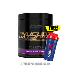 EHP Labs Oxyshred Hardcore Thermogenic Fat Burner + FREE SHAKER