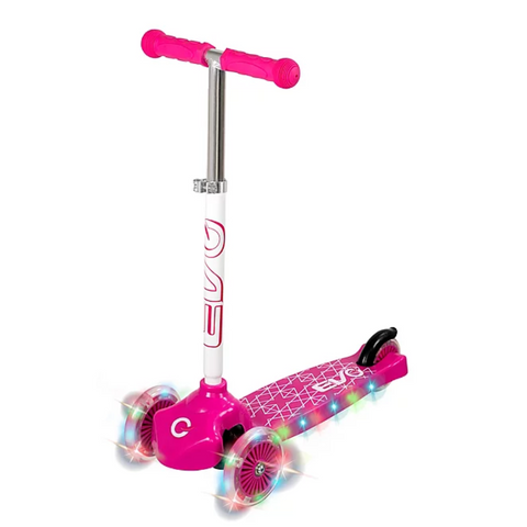 EVO Light Up Cruiser Scooter With Light Up Wheels For Kids