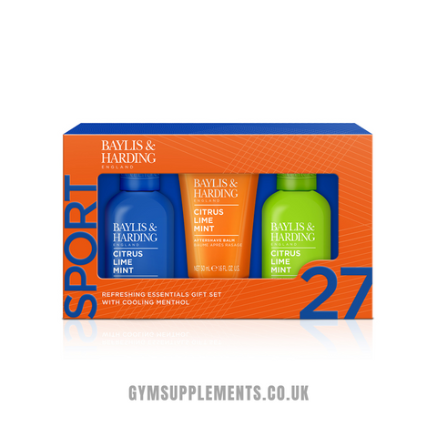 Baylis & Harding Citrus, Lime & Mint Men’s Refreshing Sport Essentials Trio Gift Set