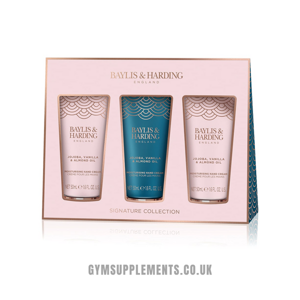 Baylis & Harding Jojoba, Vanilla & Almond Oil 3 Hand Cream Gift Set