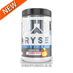 RYSE Supplements Loaded Pre 30 Servings Strawberry Squeeze