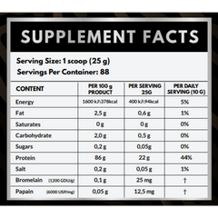 Sabtec Nutrition Whey Isolate 2000g + Free Glutamine & Shaker