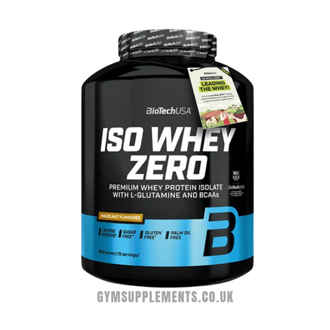 biotech iso whey zero 1816g hazelnut flavour