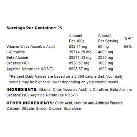 Pro Supps Hyde Max Pump - Stim Free Pre-Workout + FREE BOTTLE