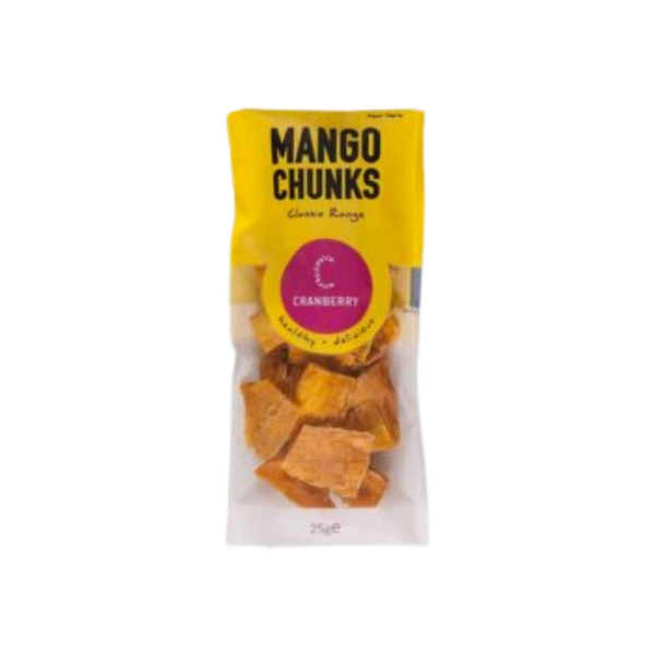 Cranberry- Fruit & Nut Snack Mixes - Mango Chunks - Gymsupplements.co.uk