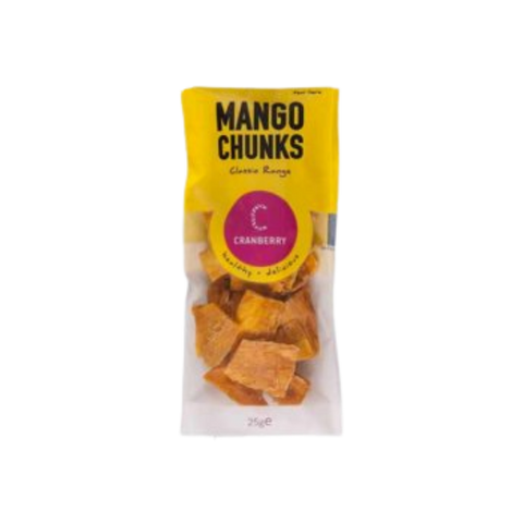 Cranberry- Fruit & Nut Snack Mixes - Mango Chunks - Gymsupplements.co.uk