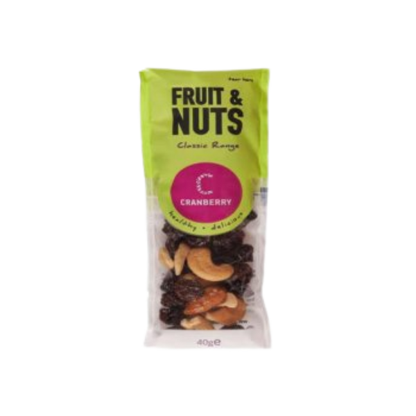 Cranberry- Fruit & Nut Snack Mixes - Fruit & Nuts - Gymsupplements.co.uk