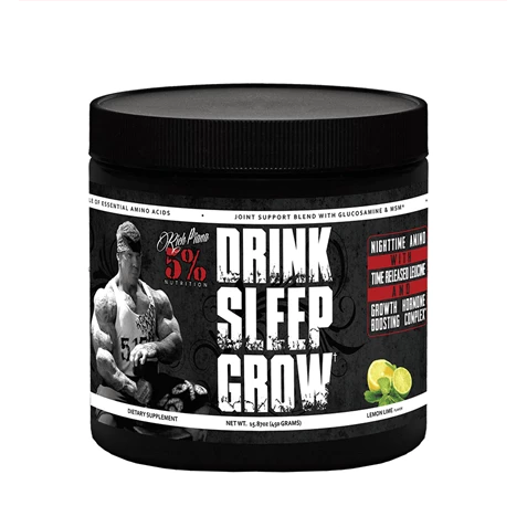 5% Rich Piana - Drink Sleep Grow Night Time Aminos - 450g - GymSupplements.co.uk