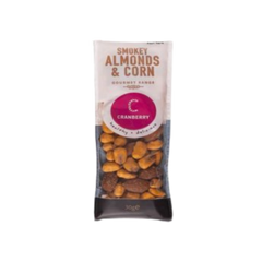 Cranberry- Fruit & Nut Snack Mixes - Smoked Almonds & Corn - Gymsupplements.co.uk