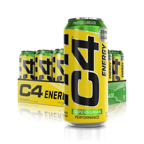 Cellucor C4 Energy Carbonated Twisted Limeade 1 x 500ml - Gymsupplements.co.uk