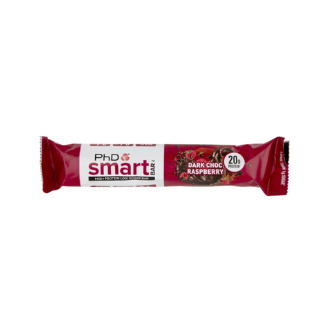 PhD Smart Bar Dark Chocolate Raspberry 64g