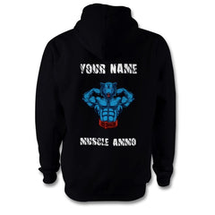 Muscle Ammo Classic Hoody - Customised - Black - GymSupplements.co.uk