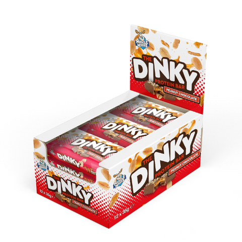 Muscle Moose Dinky Protein Bar - Peanut Chocolate 12x35g