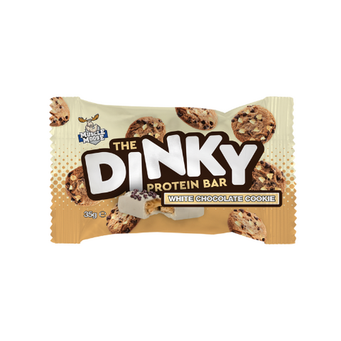 Muscle Moose Dinky Protein Bar - White Chocolate Cookie 1x35g