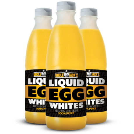 UNCLE JACK'S FREE RANGE LIQUID EGG WHITES - Supplements-Direct.co.uk