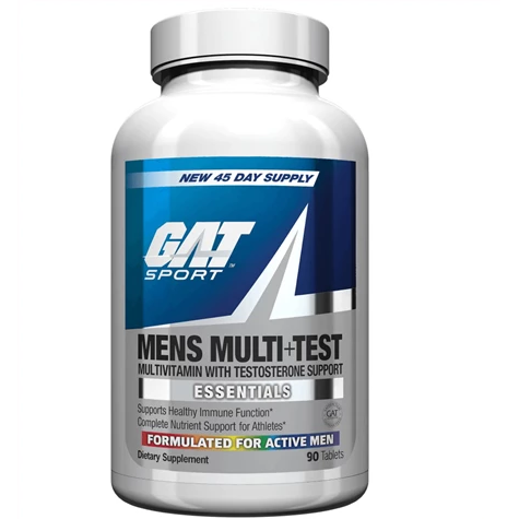 GAT Mens Multivitamin with Testosterone Support - 90 tabs - GymSupplements.co.uk