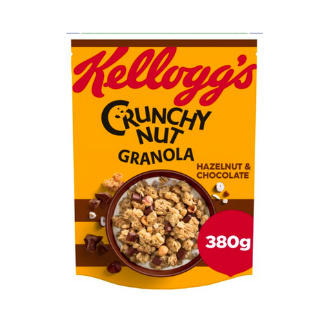 Kellogg's Crunchy Nut Chocolate & Hazelnut Granola 380g
