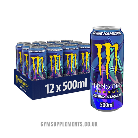 Monster Energy Lewis Hamilton Edition ZERO SUGAR - 12 x 500ml Cans