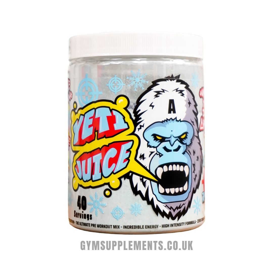 Gorillalpha Yeti Juice 480g Ultimate Raspberry GymSupplements.co.uk