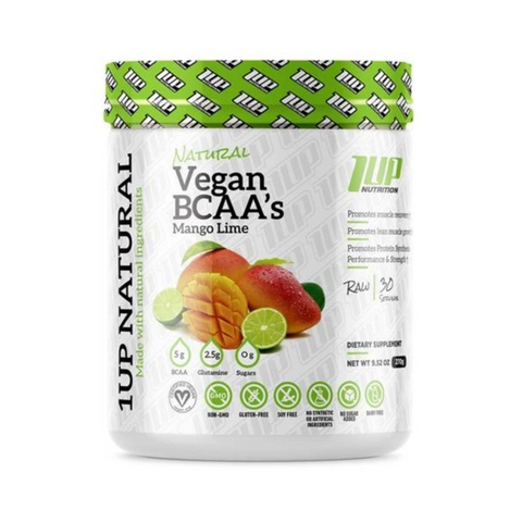 1UP Nutrition Natural Vegan BCAA/EAA Mango Lime 360g