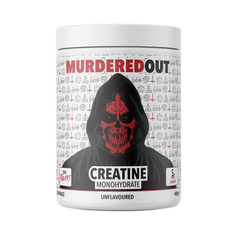 Murdered Out Creatine Monohydrate Unflavoured powder