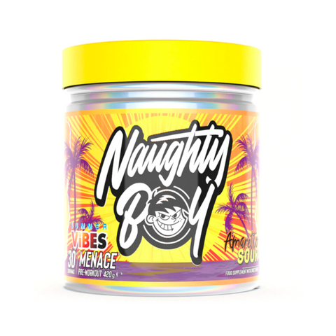 Naughty Boy Menace® Pre-Workout Summer Vibes Amaretto Sour
